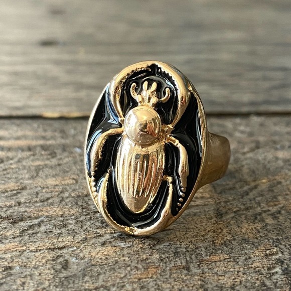 Free People Jewelry - NEW Beetle Bug Statement Ring